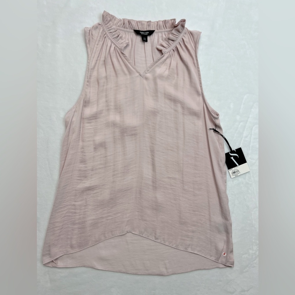 Vera Wang Light Violet Pink Blouse